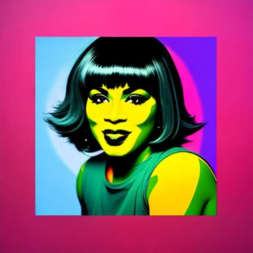 Tina Turner Pop Art Midjourney Prompt - Recreate Iconic Art with AI Assistance - Socialdraft