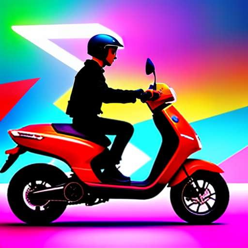 Electric Scooter Midjourney Masterpiece - Socialdraft
