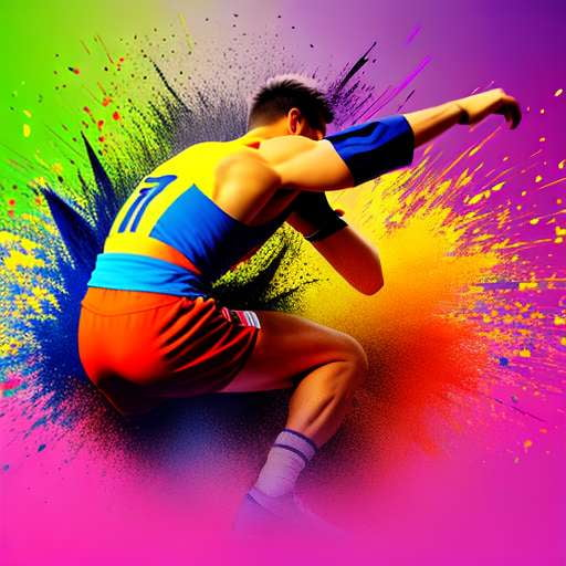 Midjourney Confetti Judo: Create Your Own Colorful Martial Arts Masterpiece - Socialdraft