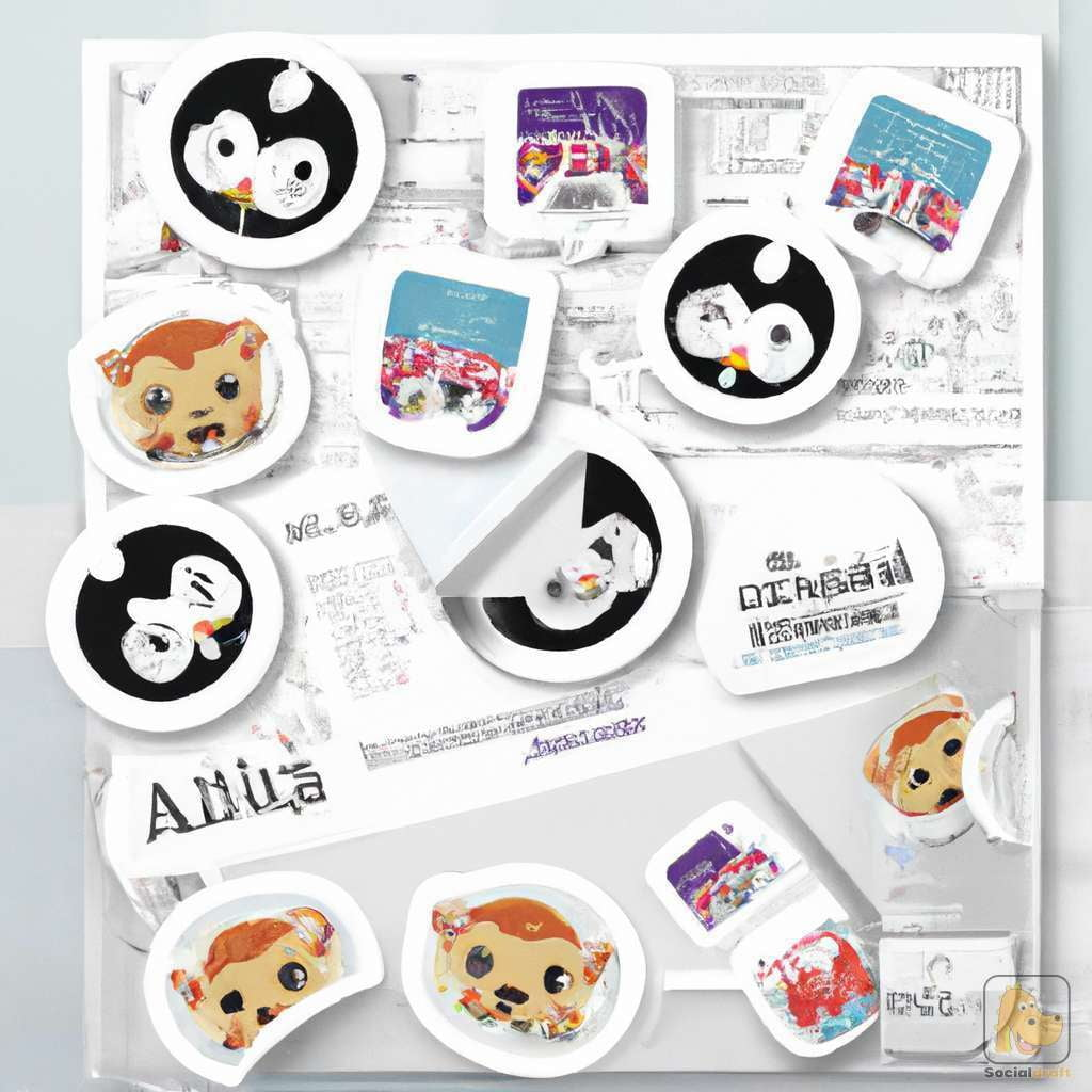 Cute Animals Stickers - Socialdraft