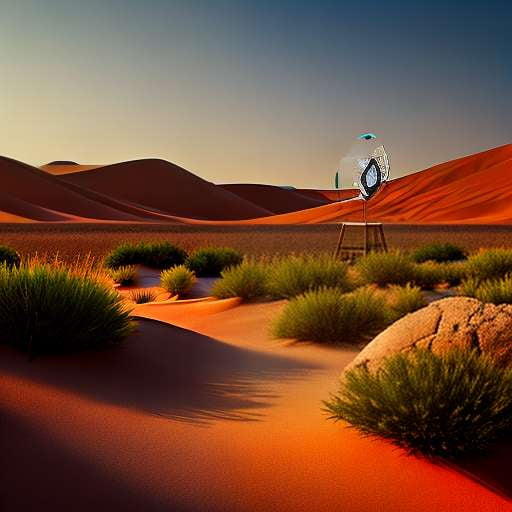 Desert Dreamscape Dreamcatcher Midjourney Prompt - Socialdraft
