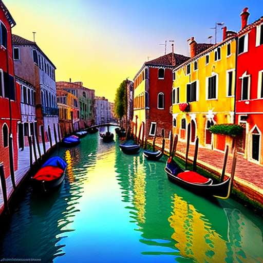 "Venetian Canals" Midjourney Prompt for Custom Artwork Creation - Socialdraft