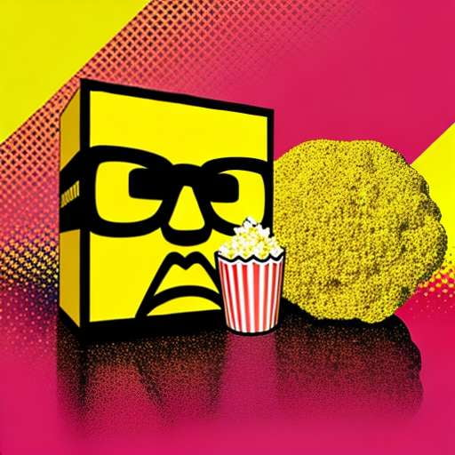 Pop Art Popcorn Midjourney Prompt  - Create Your Own Pop Art Popcorn Masterpiece - Socialdraft