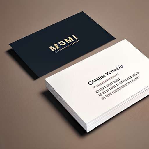 Bold & Professional Appointment Cards Midjourney Template - Socialdraft