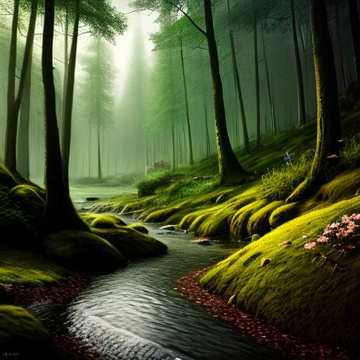 Mythical Forest Midjourney: Enchanting Art Prompts for Image Generation - Socialdraft
