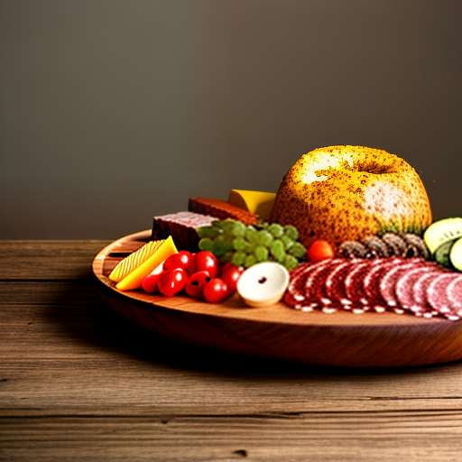 Charcuterie Feast Midjourney Prompt - Create Your Own Delicious Spread - Socialdraft
