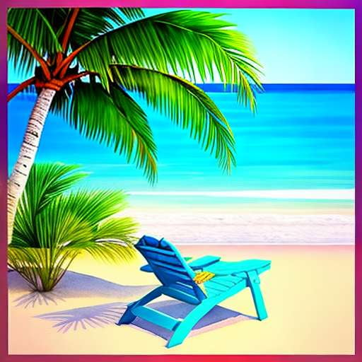 Beach Chair Midjourney Generator - Create Your Own Custom Beach View Prompt - Socialdraft