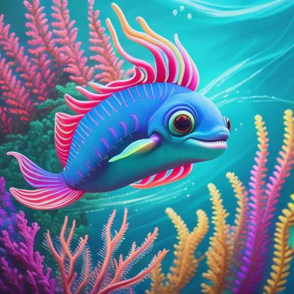 Midjourney Sea Creatures: Adorable Images for Your Creations - Socialdraft