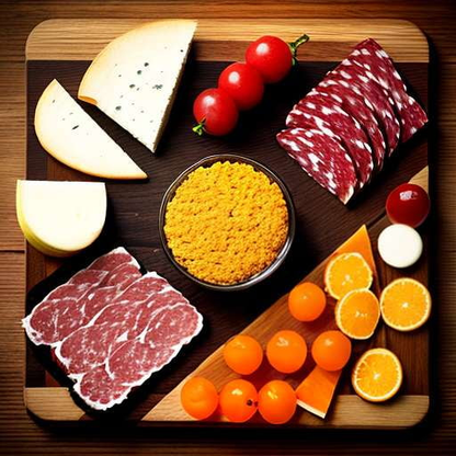 Vintage Charcuterie Board Midjourney Creation for Customizing and Personalization - Socialdraft