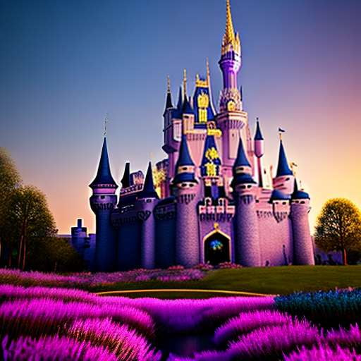 Cinderella's Castle Midjourney Prompt - Create Your Own Magical Fairytale Scene - Socialdraft