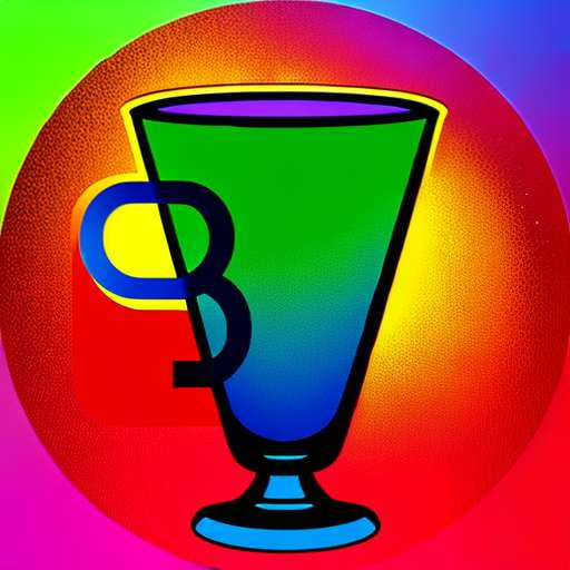 Rainbow Goblet Midjourney Creation for Customized DIY Art - Socialdraft
