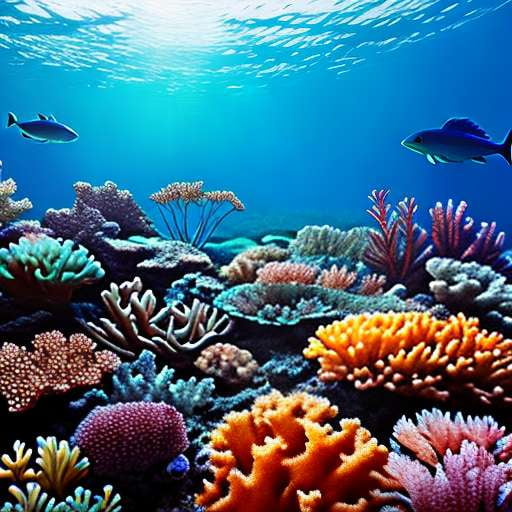 3D Underwater World Midjourney Prompt: Create Your Own Coral Reef Masterpiece - Socialdraft