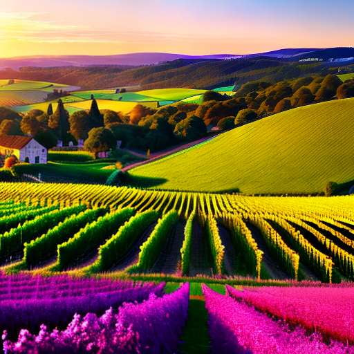 "Customizable Vineyard Landscape Midjourney Prompt for Perfect Paintings" - Socialdraft