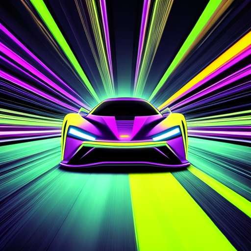 Midjourney Prompts for Speedsters: Create Unique Artwork of Very Fast Driving Cars - Socialdraft
