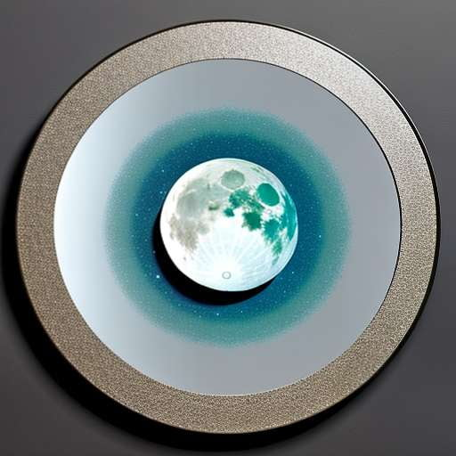 Dreamy Moon Mosaic Mirror - Midjourney Prompt for DIY Masterpiece - Socialdraft