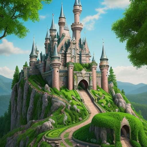 Fantastical Fortress Midjourney Prompts: Create Realistic Castles - Socialdraft