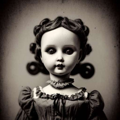 Creepy Customizable Midjourney Doll Prompts for Halloween Decorating - Socialdraft