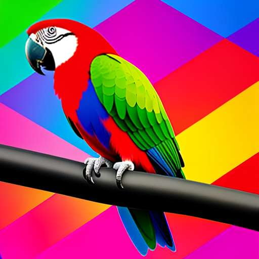 Midjourney Parrot Phone Prompt: Create Your Own Talking Bird Art - Socialdraft