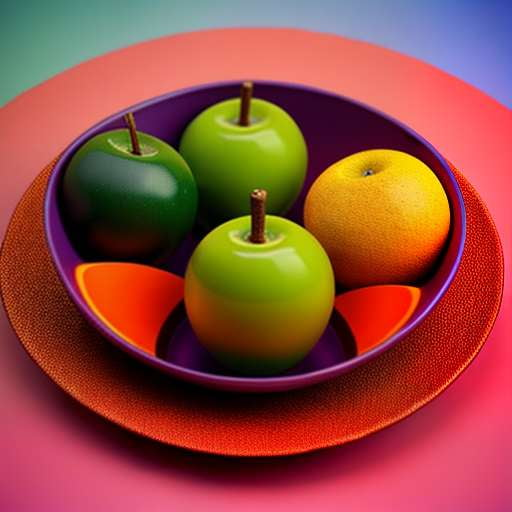 Retro Ceramic Fruit Bowl Midjourney Prompt - Create Your Own Vintage Masterpiece - Socialdraft