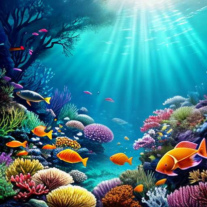 Underwater Fantasy Midjourney Prompt – Customizable Image Creation - Socialdraft