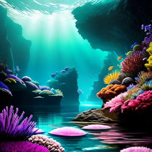 Underwater Caves Art Prompt - Unique Midjourney Creation for Your Masterpiece - Socialdraft