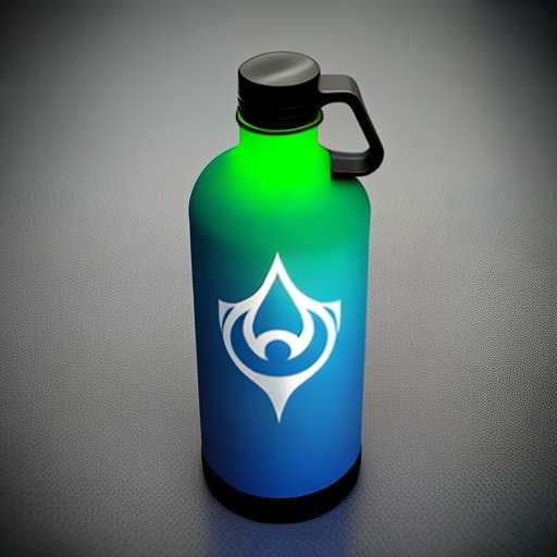 Magic: The Gathering Water Bottle Logo Midjourney Prompt - Socialdraft