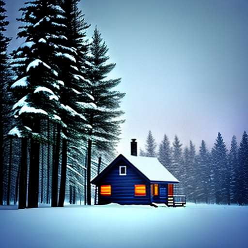 Snowy Getaway Midjourney Prompt - Create Your Winter Wonderland - Socialdraft