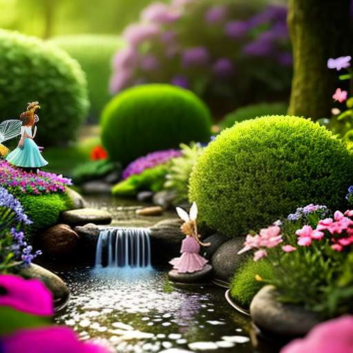 "Enchanting Fairy Garden" Midjourney Children's Book Cover Prompt - Socialdraft