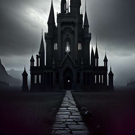 "Dark Fantasy Castle" Midjourney Image Prompt - Socialdraft