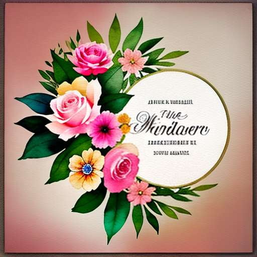 Bridal Shower Banner - Personalized Midjourney Creation for Celebration - Socialdraft