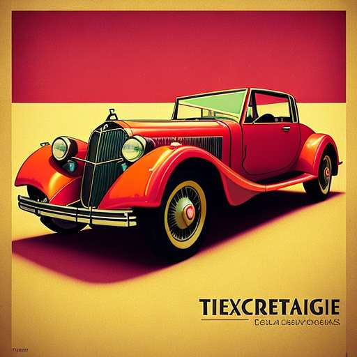 "Rev Your Walls: Vibrant Car Posters for Auto Enthusiasts" - Socialdraft