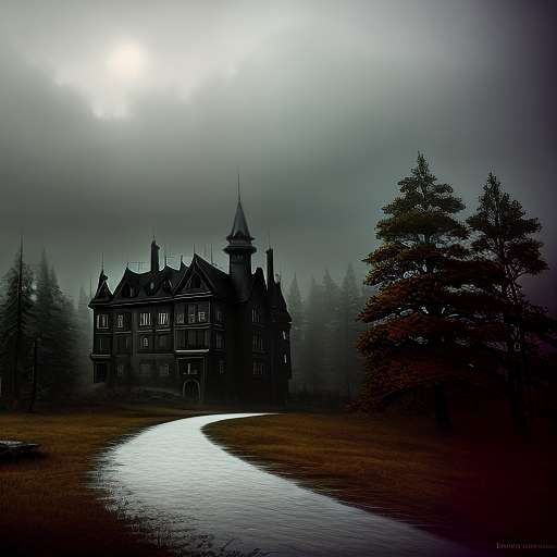 Mysterious Mansion Midjourney Prompt: Create Your Own Haunted House Adventure - Socialdraft
