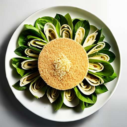 Caesar Salad with Artichoke Hearts Midjourney Image Prompt - Socialdraft