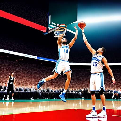 NBA Sports Midjourney Prompt for Action-Packed Image Generation - Socialdraft
