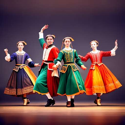 Midjourney Folk Dancing Image Generator - Socialdraft