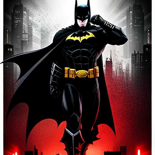 Batman Midjourney Prompt - Create Your Own Dark Knight Masterpiece - Socialdraft