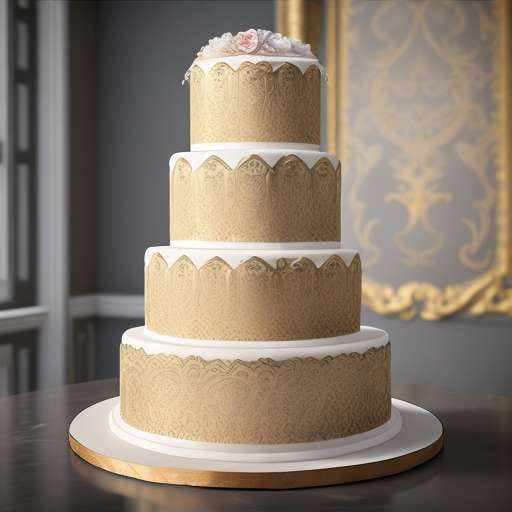 Customizable Midjourney Wedding Cake Designs - Socialdraft