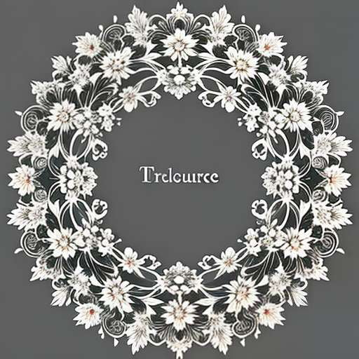 Floral Wreath Gouache Illustrations Midjourney Prompt - Customizable Flower Art Creation - Socialdraft
