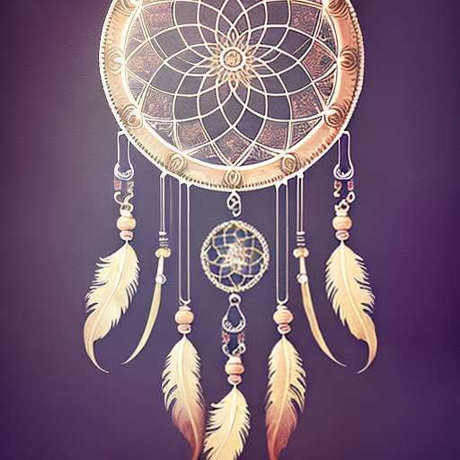Dreamcatcher Midjourney Prompt – Feathers, Beads, and Intricate Designs for Your Own Creation - Socialdraft