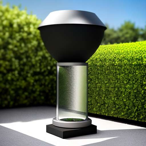 Solar Midjourney Urn Fountain with Customizable Designs - Socialdraft