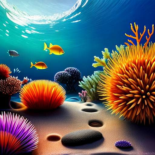 Sea Urchin's Abode Midjourney Prompt - Create Your Own Underwater Oasis - Socialdraft