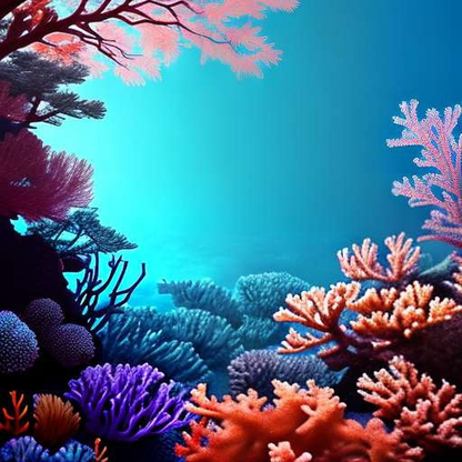Coral Garden Midjourney Prompt for Stunning Oceanic Imagery - Socialdraft