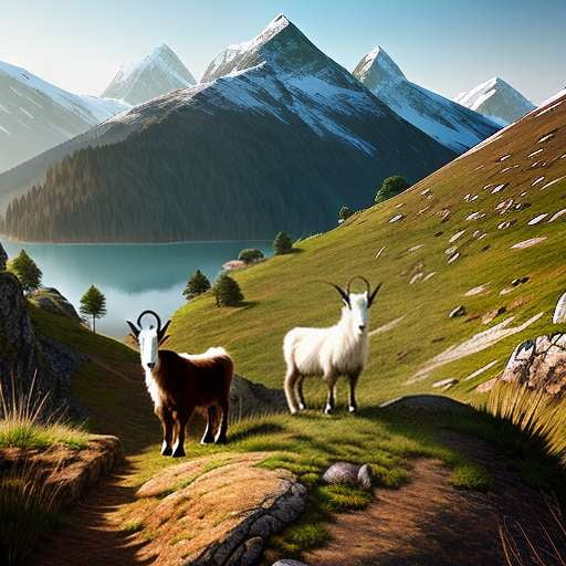Mountain Goat Mandala Midjourney Prompt for Family Bonding and Relaxation - Socialdraft
