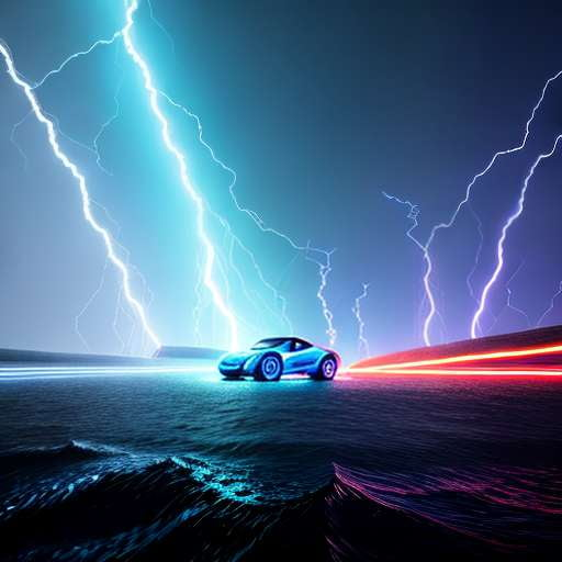 Hypnotic Lightning Bolts Midjourney Image Generator - Socialdraft