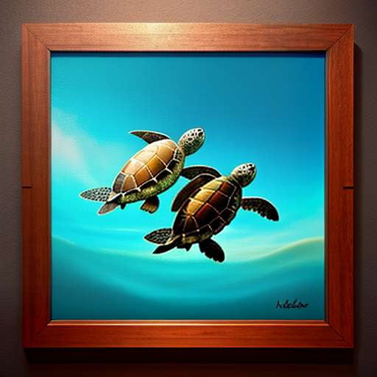 Sea Turtle Midjourney Prompt - Create your Own Underwater Masterpiece! - Socialdraft