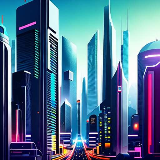 Futuristic City Sketch Midjourney Prompt - Create Your Own Sci-Fi Metropolis - Socialdraft
