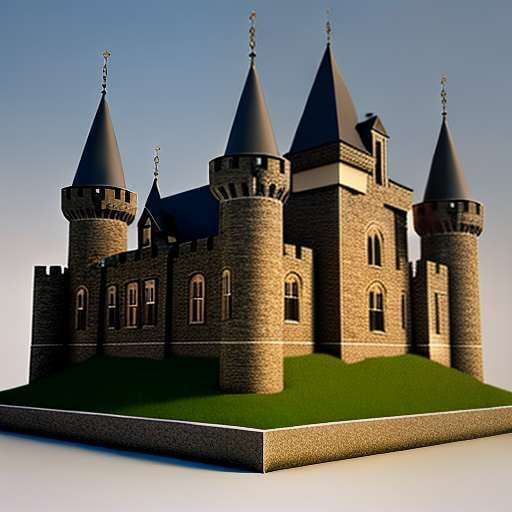 "Customizable 3D Castle Midjourney Prompt" - Socialdraft