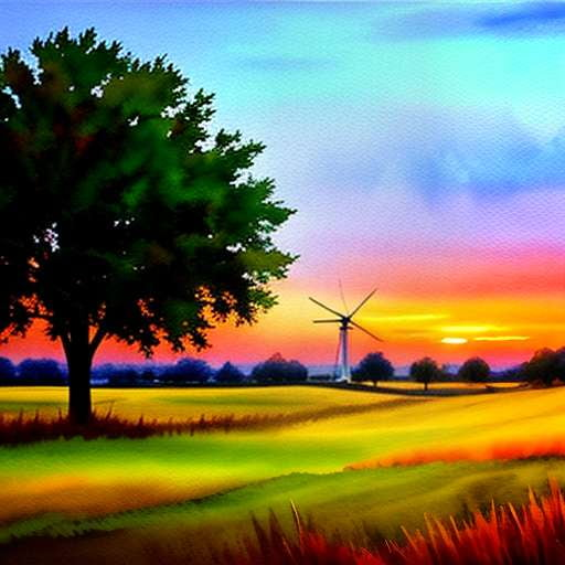 Windmill Vision Midjourney Prompt for Custom Art Creation - Socialdraft