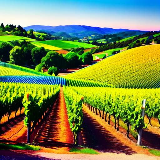 Wine Country Postcard Midjourney Prompt - Unique Image Creation Tool - Socialdraft