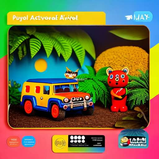 Jungle Adventure Midjourney Activity Book - Customizable Text-to-Image Prompts for Kids' Creativity - Socialdraft
